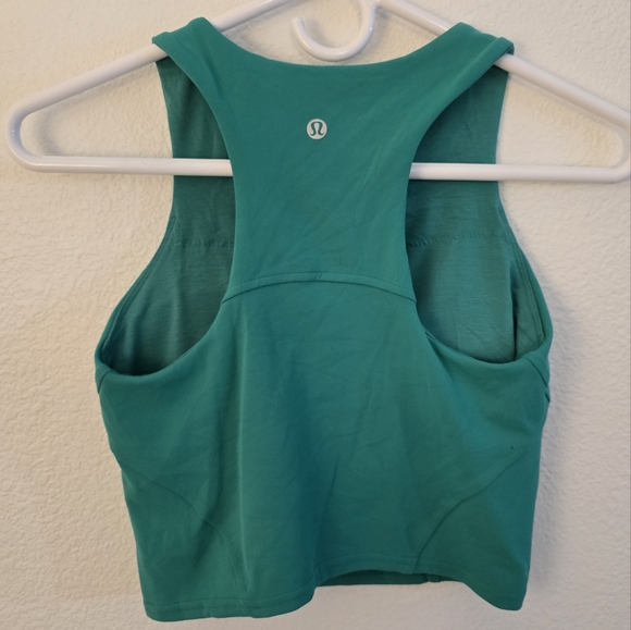 Lululemon Align High-Neck Tank Top - Size 4 - Teal/Green - Picture 2 of 5